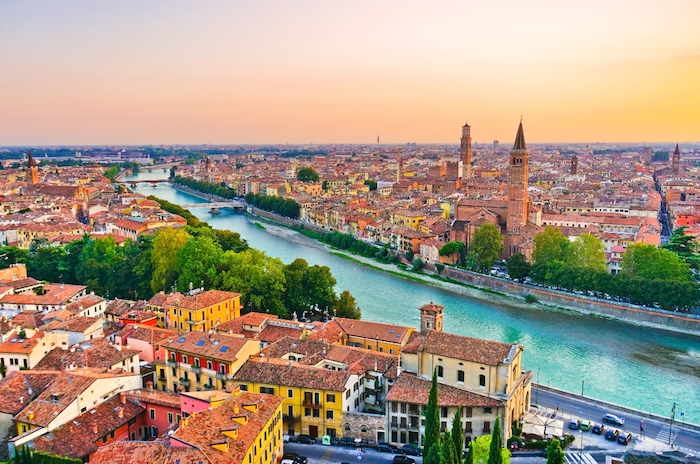 Verona, thành phố tình yêu của nước Ý