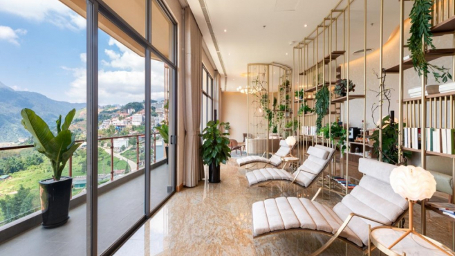Combo Sapa 2N1Đ: Hôtel de la Coupole - MGallery Sapa 5* + Xe cao cấp Limousine