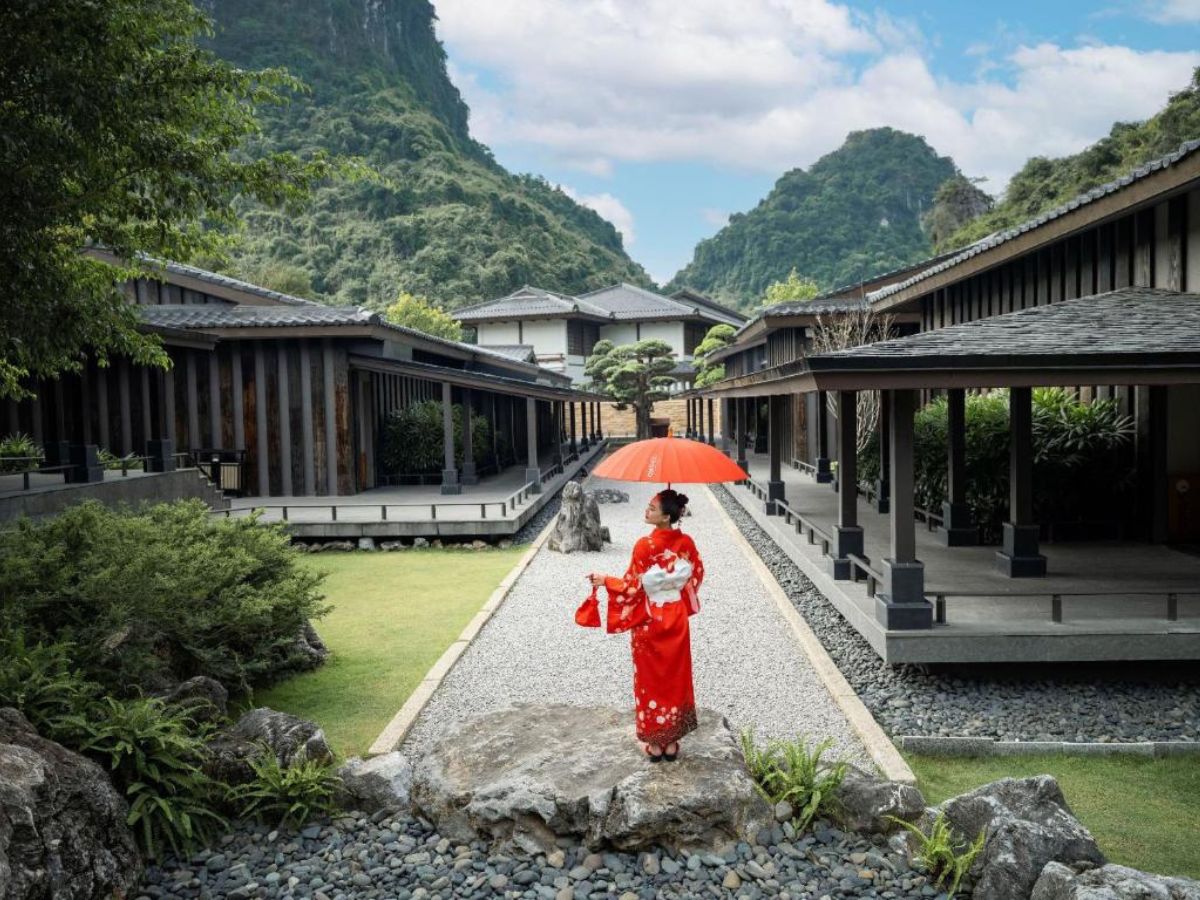 Lạc bước giữa ngôi làng Phù Tang cổ kính: Khám phá không gian kiến trúc và văn hóa độc bản tại Yoko Onsen Quang Hanh 13 6 kinh nghiem dat ve Yoko Onsen Ha Long