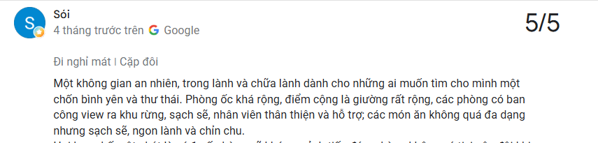 Bài đánh giá thực tế từ Google Maps về Legacy Yên Tử năm 2026 42 screenshot 1781948214