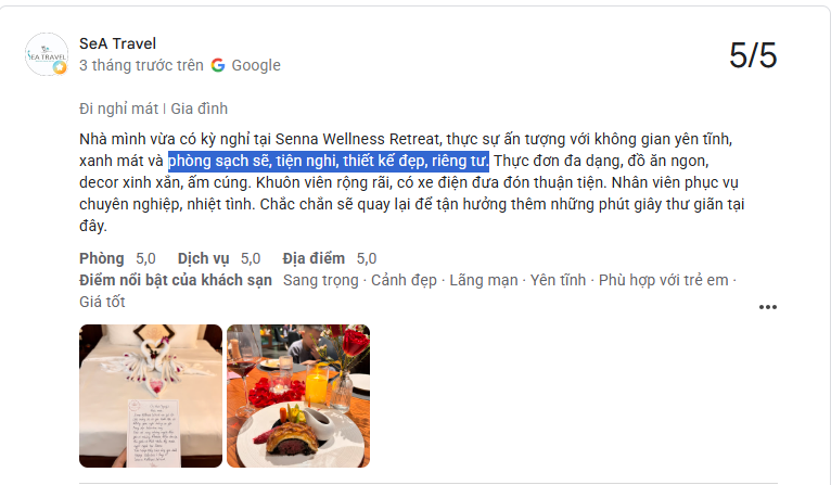 Bài đánh giá thực tế từ Google Maps về Senna Bắc Ninh năm 2026 45 screenshot 1782098778