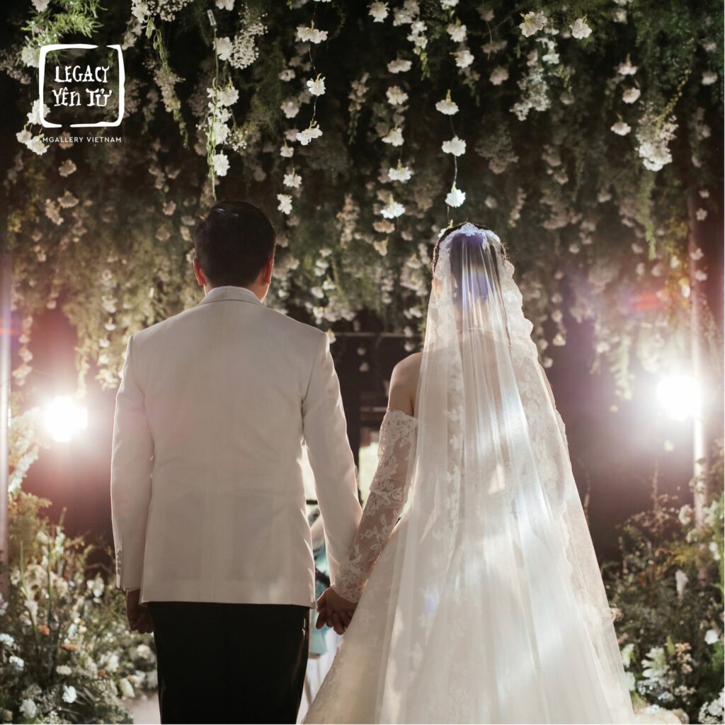 Tổ chức tiệc Kỷ niệm ngày cưới và sự kiện gia đình riêng tư trong không gian hoàng cung tại Legacy Yên Tử