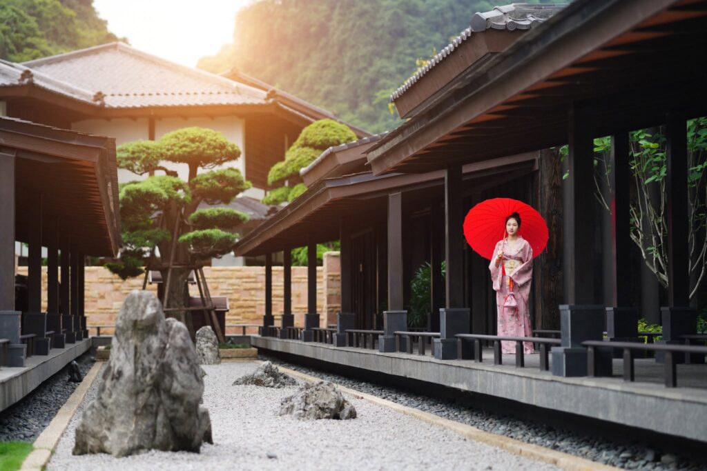 Trải nghiệm dịch vụ thuê trang phục Yukata / Kimono chụp ảnh tại khu nghỉ dưỡng Hilton onsen quang hanh mới nhất