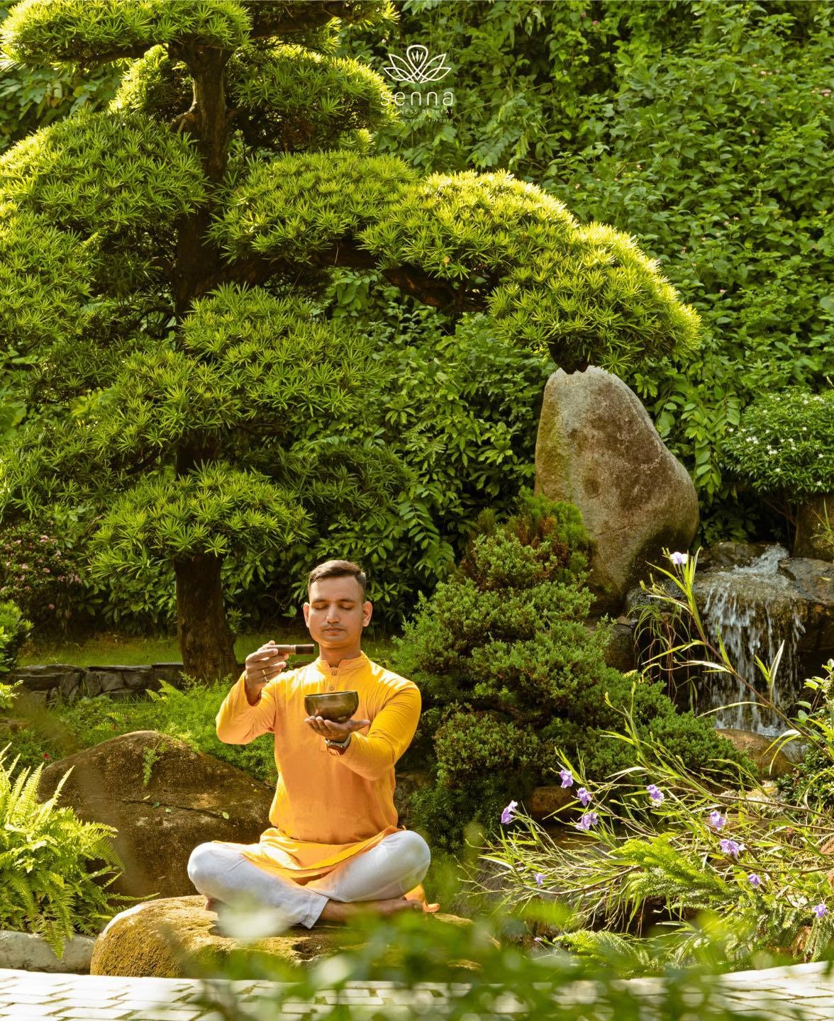 Khu Nghỉ Dưỡng Senna Bắc: Lớp học Yoga & Thiền chuông xoay giải pháp giải tỏa Stress hiệu quả cho người bận rộn 10 thien chuong